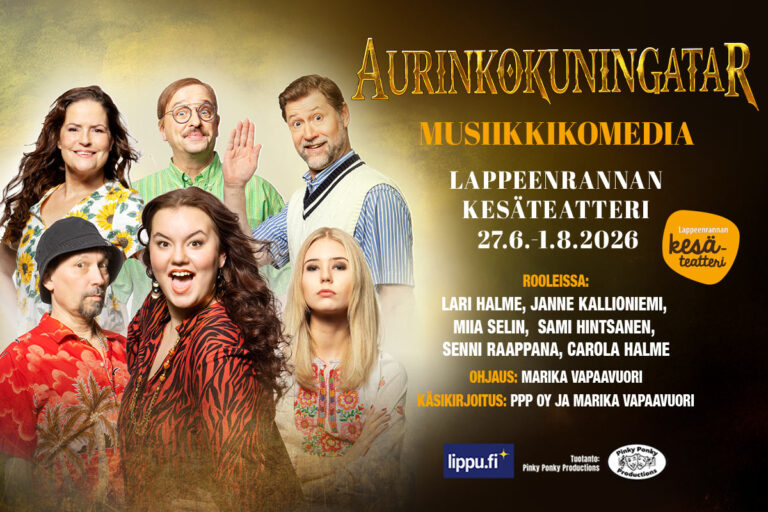 1.8.2026 AURINKOKUNINGATAR, Lappeenrannan kesäteatteri